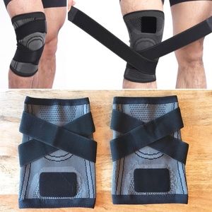 Knee Fit adjustable support compression pad sleeve